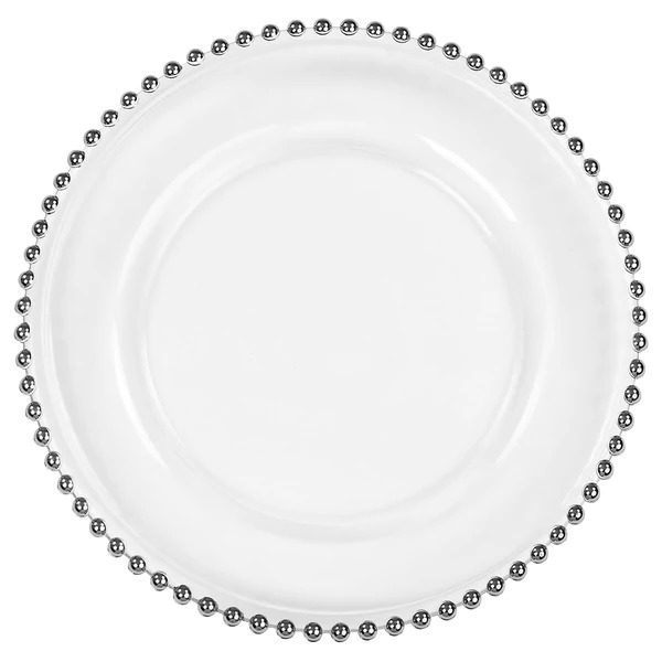 PAVE-Glass-Charger-Plate-Silver-Trim
